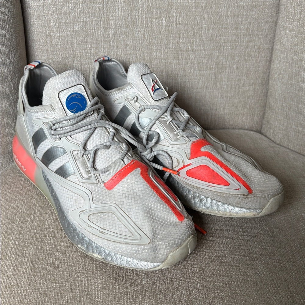 adidas NASA ZX 2K BOOST FX7028 Space Race Men's Running Shoes